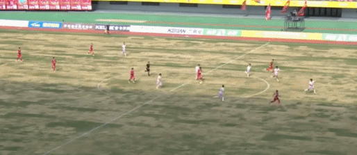 半场：延边龙鼎0-0陕西联合，双方难觅良机，冯伯元染红